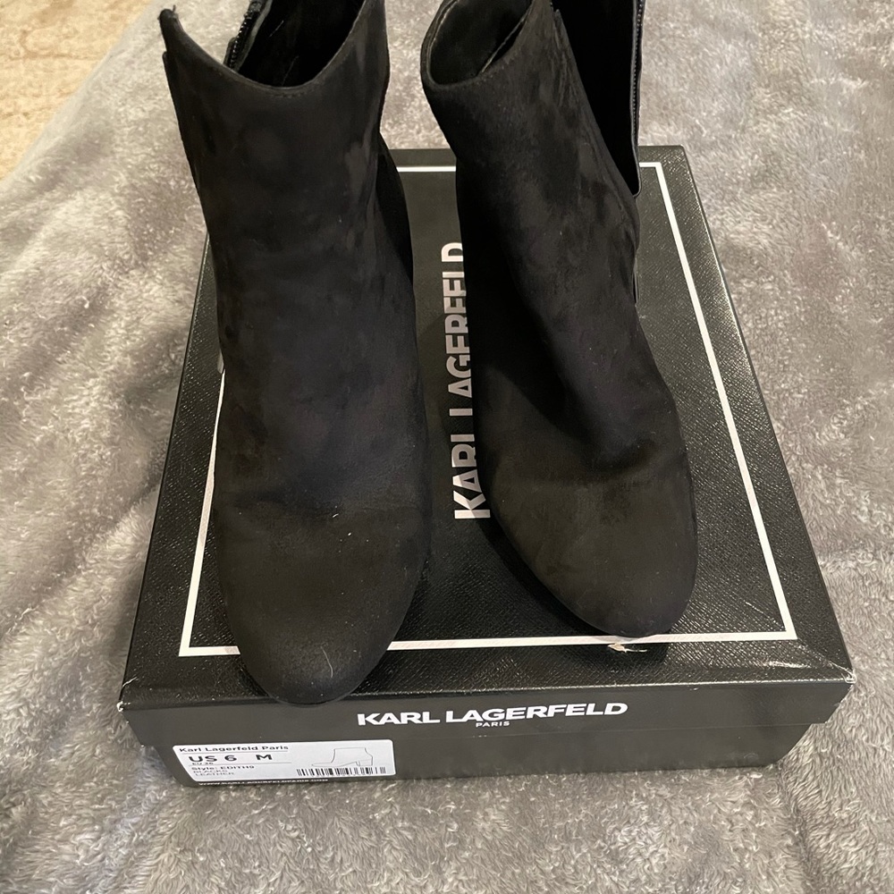 Karl Lagerfeld Black boot